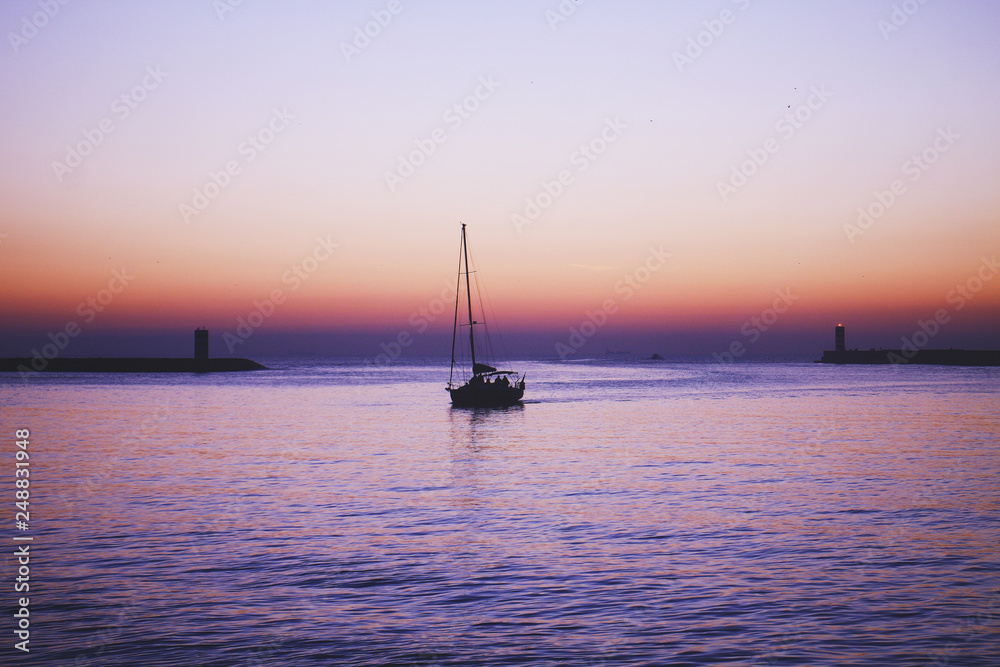sailboat on the water sailboat on the water