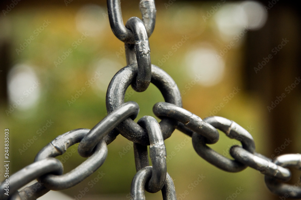 Kette als Symbol für Beständigkeit und Zuverlässigkeit Kette als Symbol für Beständigkeit und Zuverlässigkeit