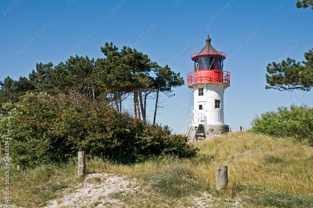 Leuchtturm auf der Insel Hiddensee