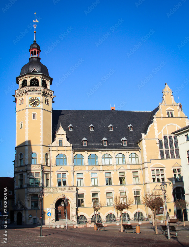 Rathaus in Köthen (Sachsen-Anhalt) , Details