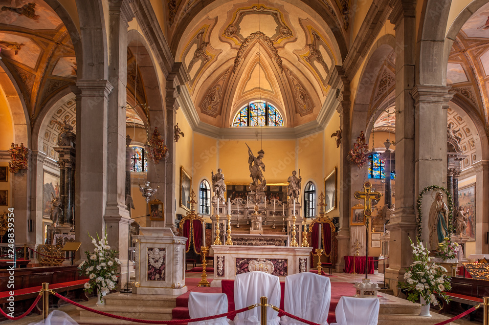 Kirche der heiligen Euphemia in Rovinji in Kroatien