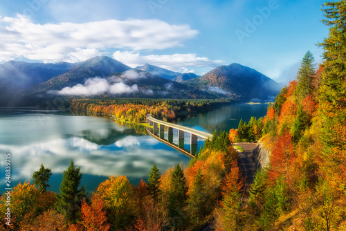 Morgenstimmung in den bayerischen Alpen 143817