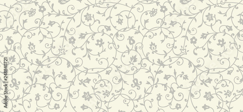 Canvas Print Vintage floral pattern