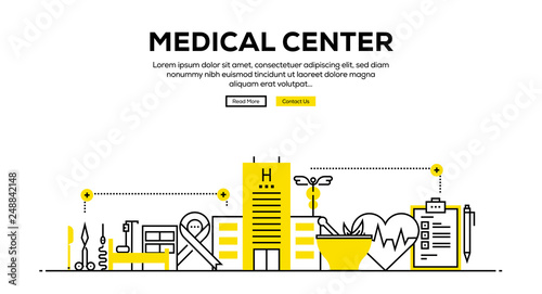 MEDICAL CENTER BANNER CONCEPT