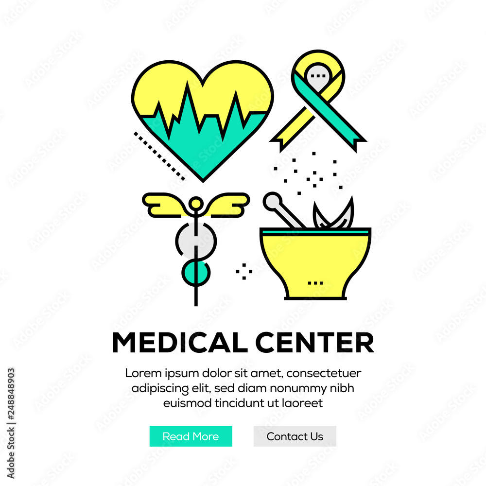 MEDICAL CENTER BANNER CONCEPT MEDICAL CENTER BANNER CONCEPT