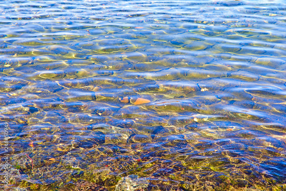 surface of lake , ripple wave of clear and transparent water of lake surface of lake , ripple wave of clear and transparent water of lake