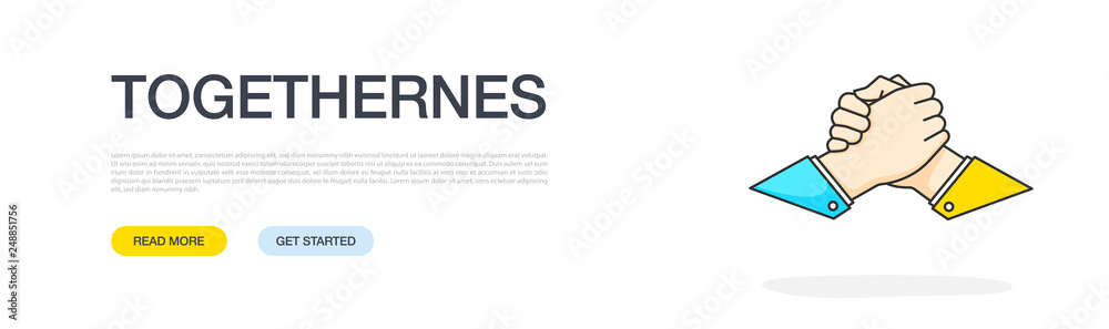 TOGETHERNES BANNER CONCEPT TOGETHERNES BANNER CONCEPT