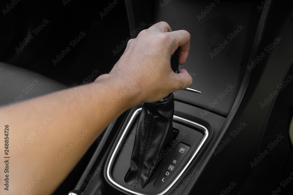 Hand and automantic gear stick Hand and automantic gear stick
