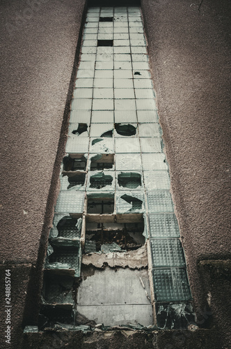 broken window