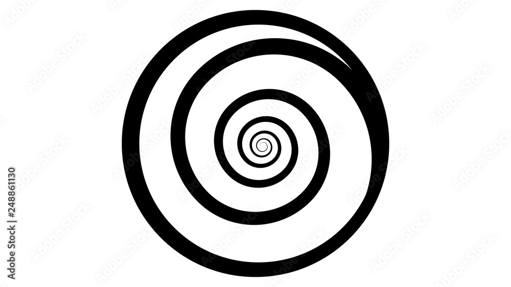 Spiral icon vector design. Spiral logo. Shell icon Spiral icon vector design. Spiral logo. Shell icon