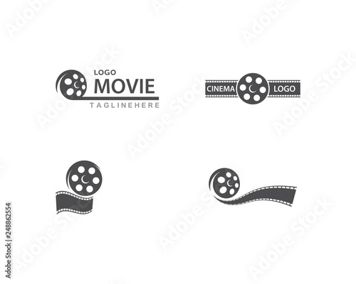 Movie logo vector