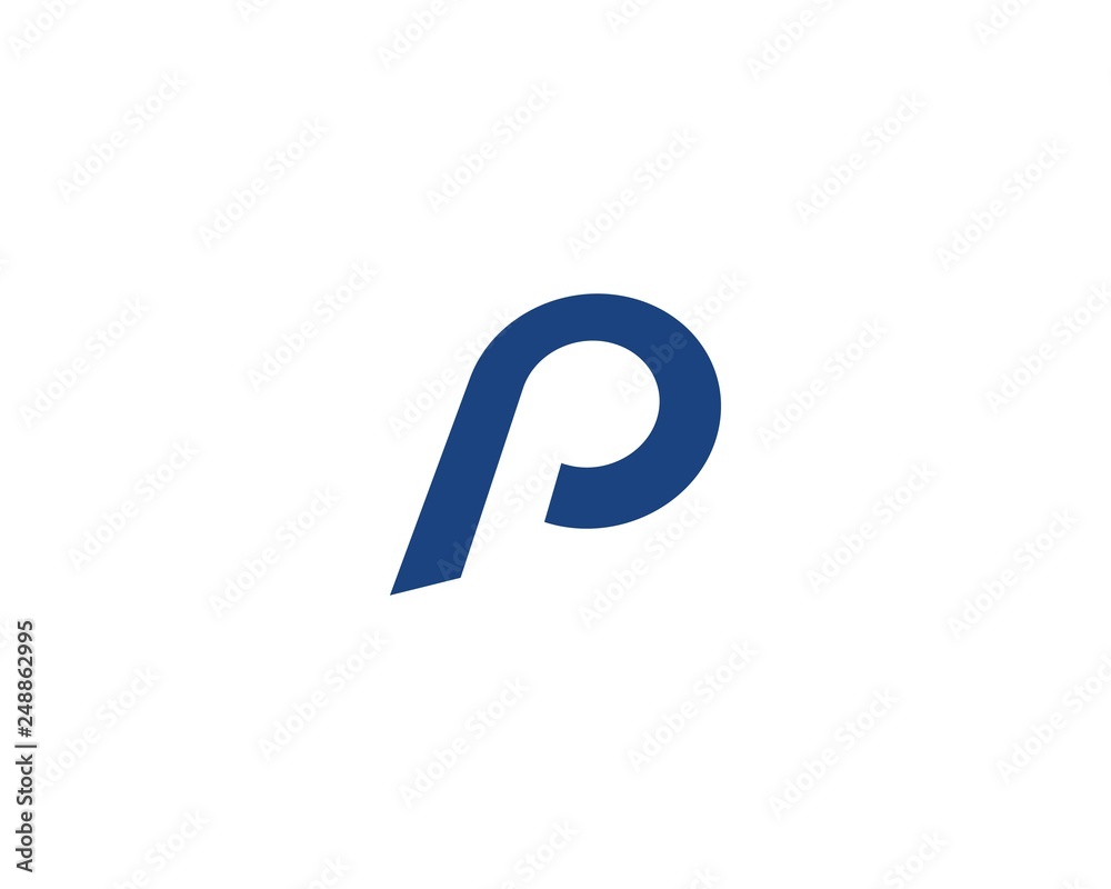 P letter logo vector P letter logo vector