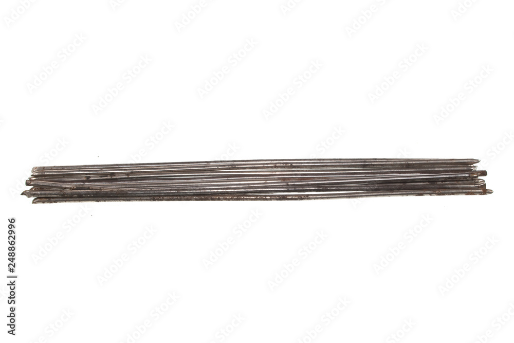 knitting needles isolated on white background knitting needles isolated on white background