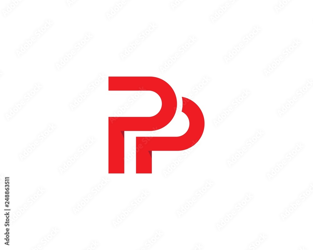 P letter logo vector