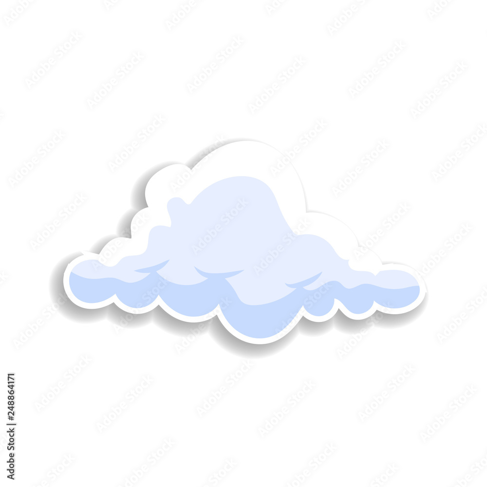 3d clouds flat illustration sticker icon. Elements of Clouds in color icons. Simple icon for websites, web design, mobile app, info graphics 3d clouds flat illustration sticker icon. Elements of Clouds in color icons. Simple icon for websites, web design, mobile app, info graphics