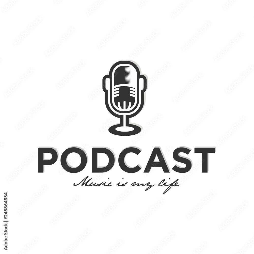 Podcast logo design inspiration Podcast logo design inspiration