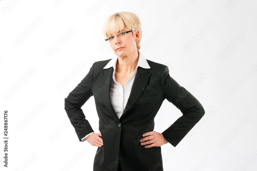 Portrait of mature businesswoman Portrait of mature businesswoman