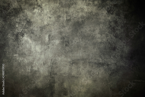 grungy painting draft on canvas background or texture