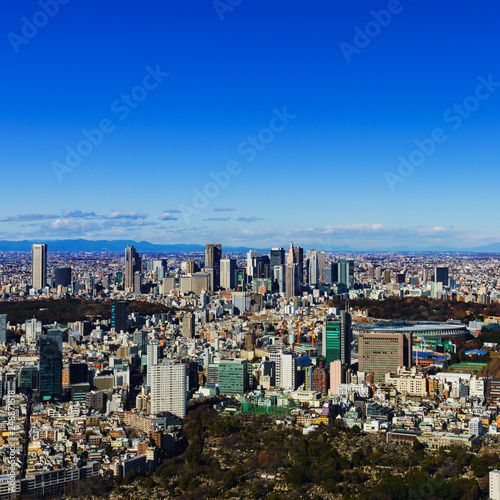 [Japan] Tokyo panorama view (No.0057c) photo