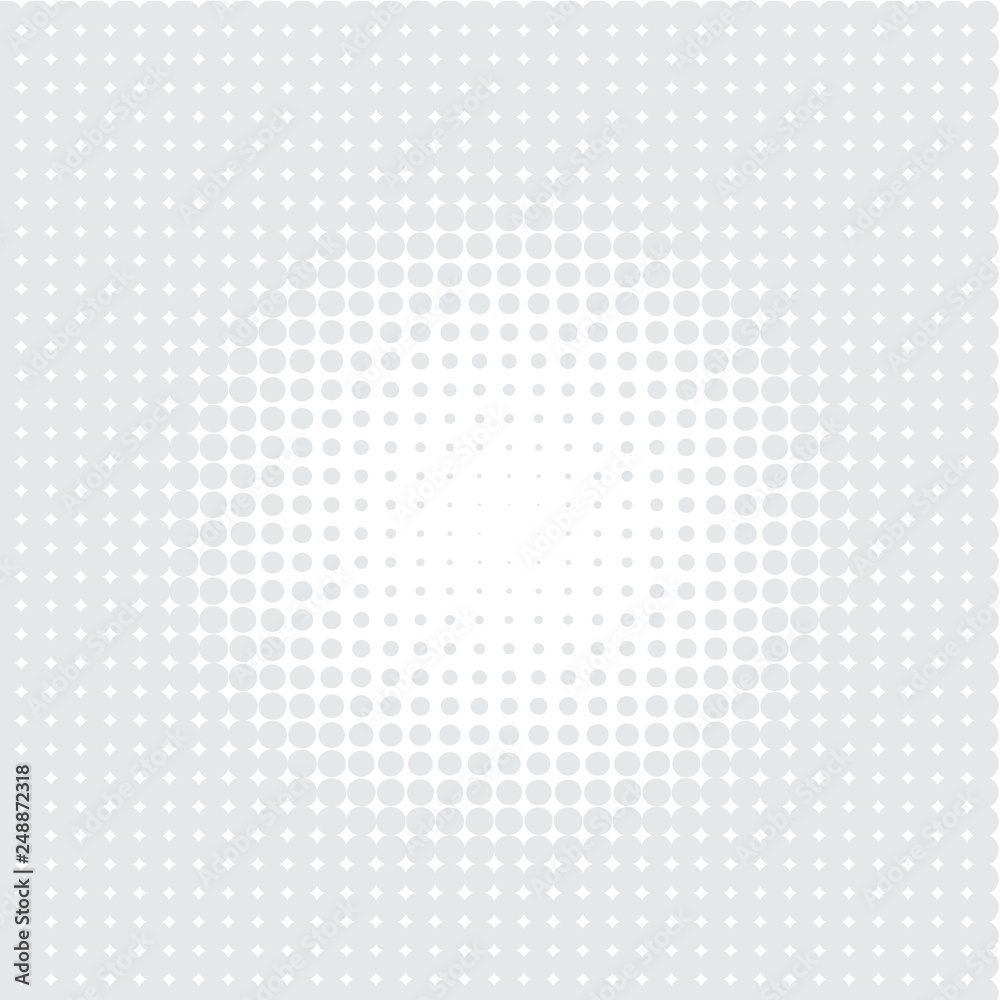 The background of grey dots on the white for text, banner, poster, label, sticker, layout. The background of grey dots on the white for text, banner, poster, label, sticker, layout.