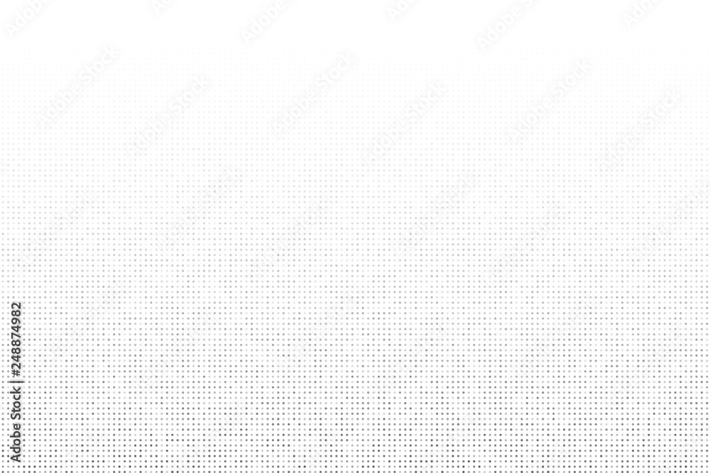 Abstract black and white background of dots.