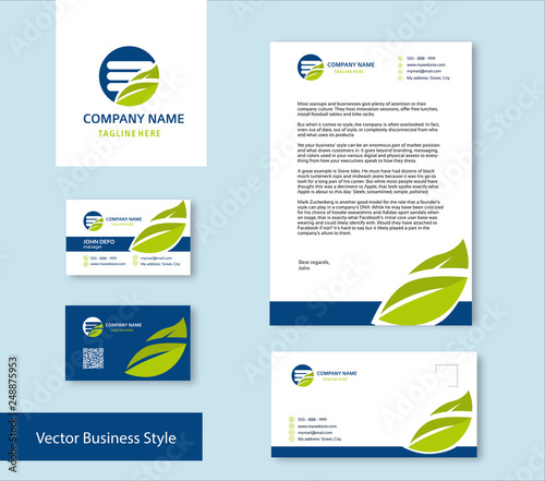 Branding Identity set