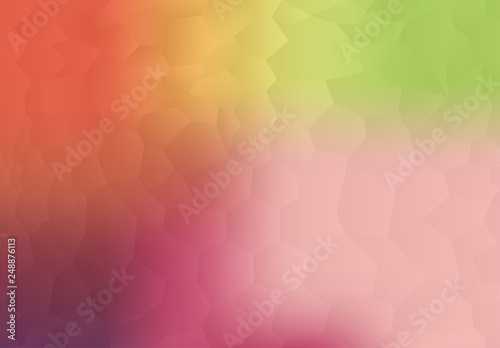 Colorful gradient background. Bubble textured web template