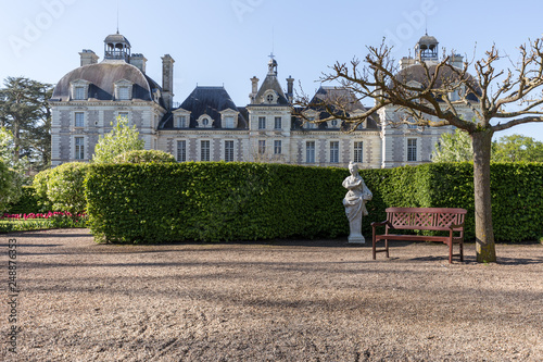 Backside from Castle Cheverny Loire Valley photo