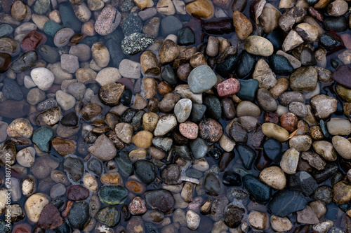 Rocks together in a pile