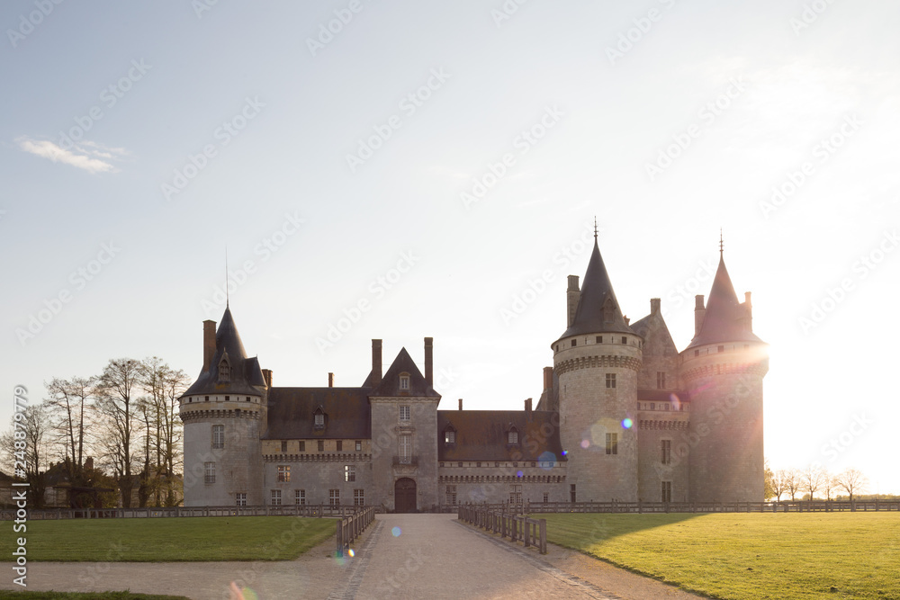 Front Way Chateau de Sully-sur-Loire, France