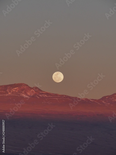 Moonrise, Atacama