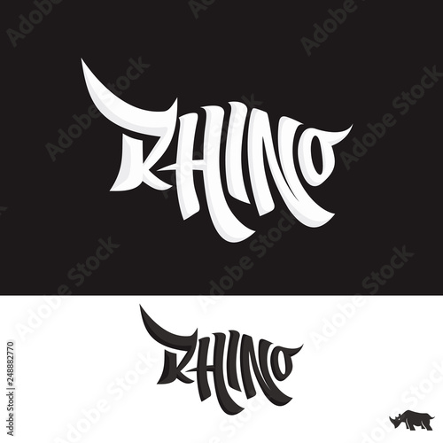 Rhino Typo logo