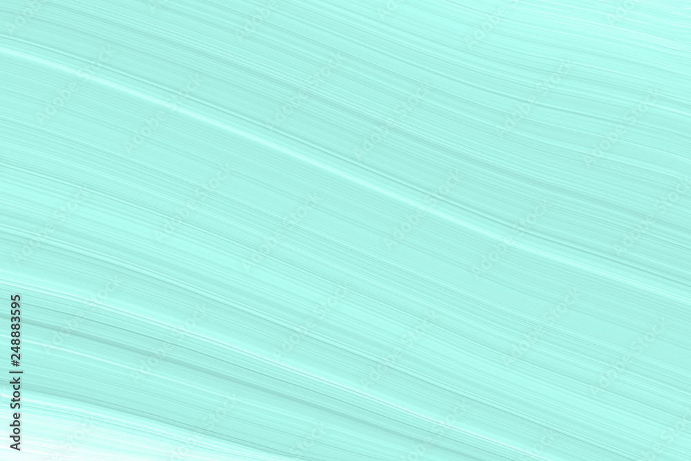 A wave pattern of white and blue. The background is turquoise with streaks and curved lines. A wave pattern of white and blue. The background is turquoise with streaks and curved lines.