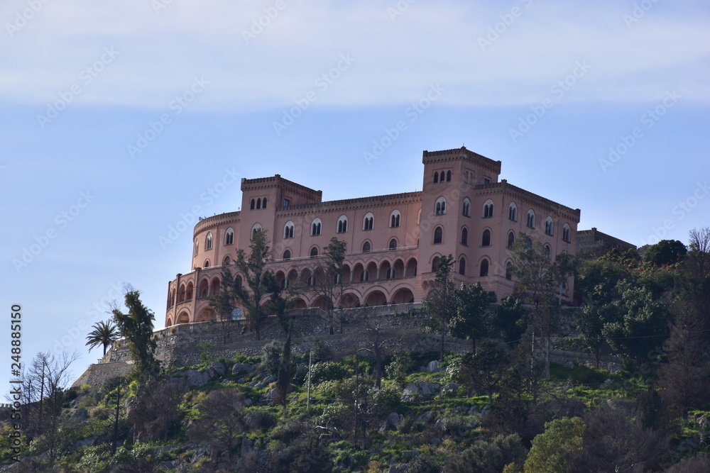 Castello Utveggio di Palermo, su monte Pellegrino