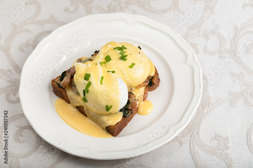 Eggs Benedict for brunch