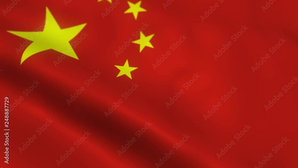 flag of china chinese flag waving in the wind flag of china chinese flag waving in the wind