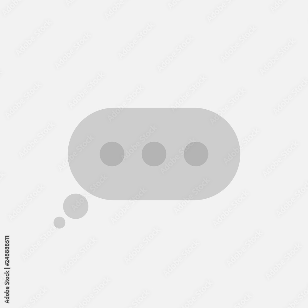 Chat Speech Bubble Icon Vector Logo Template Chat Speech Bubble Icon Vector Logo Template