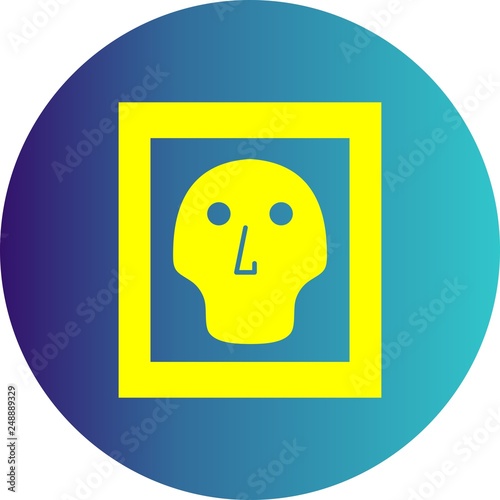 Vector x-ray icon