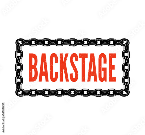 slogan backstage phrase graphic vector Print Fashion lettering calligraphy