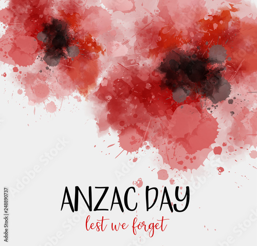 Anzac Day. Lest we forget