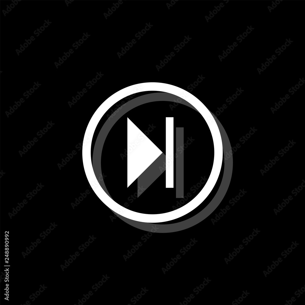 Next track icon flat Next track icon flat