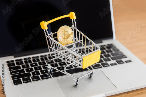 Cryptocurrency bitcoin in m...