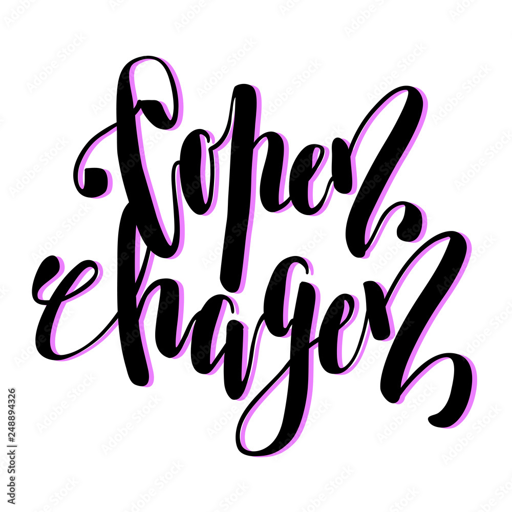Copenhagen city name handwritten lettering. Denmark capital calligraphic vector sign on white background Copenhagen city name handwritten lettering. Denmark capital calligraphic vector sign on white background