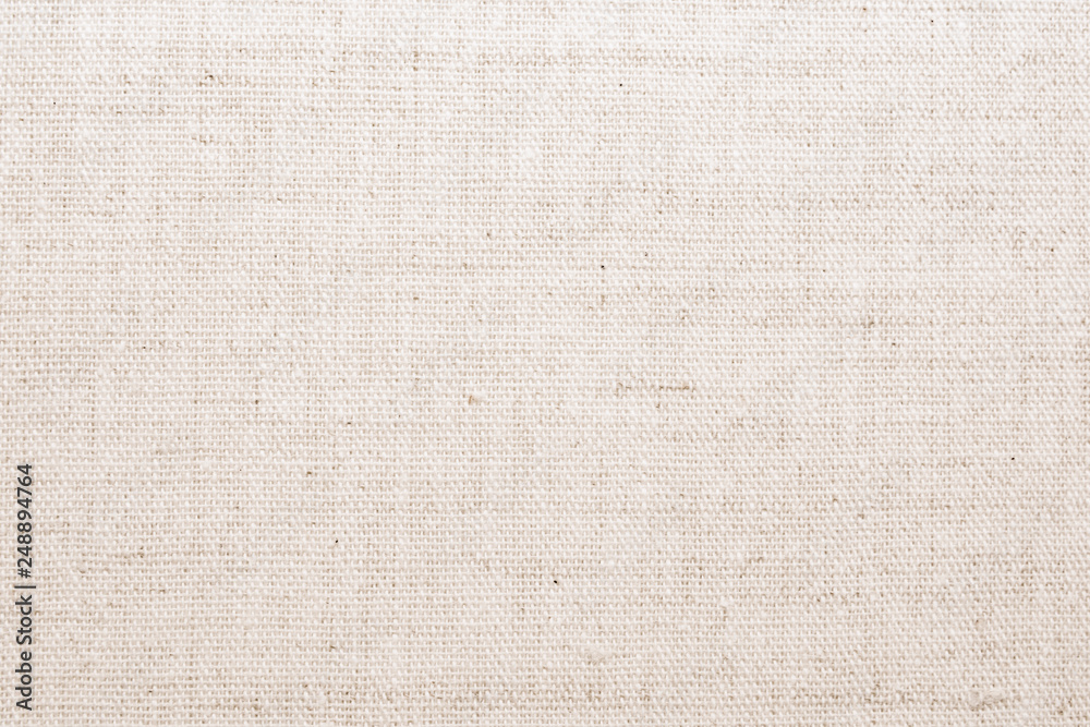 Fototapeta premium Texture of natural linen fabric