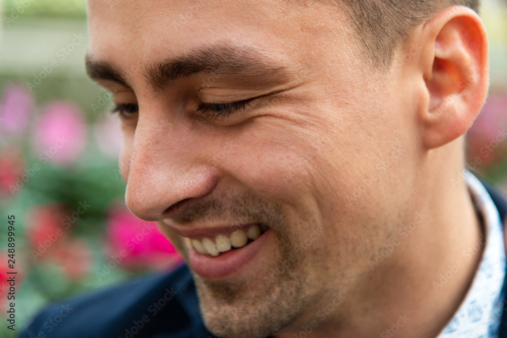 Obraz premium Young man portrait.