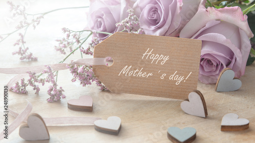 Happy mother´s day-greeting card