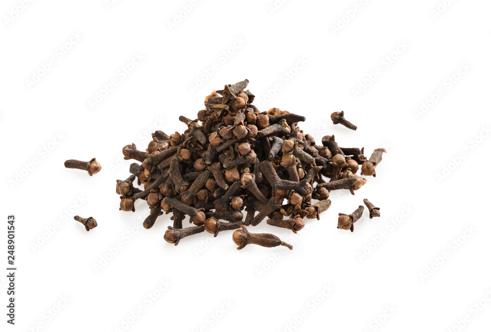Clove on white Clove on white