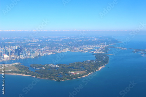 City view from plane © Muskoka