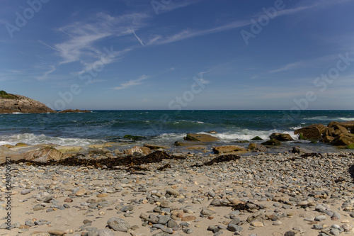 beach at atlantic coast spain