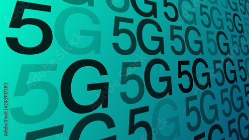 New 5G network mobile phone generation